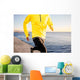 Running Man Male Runner Wall Decal