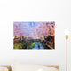 cherry blossoms, busan city in south korea Wall Mural