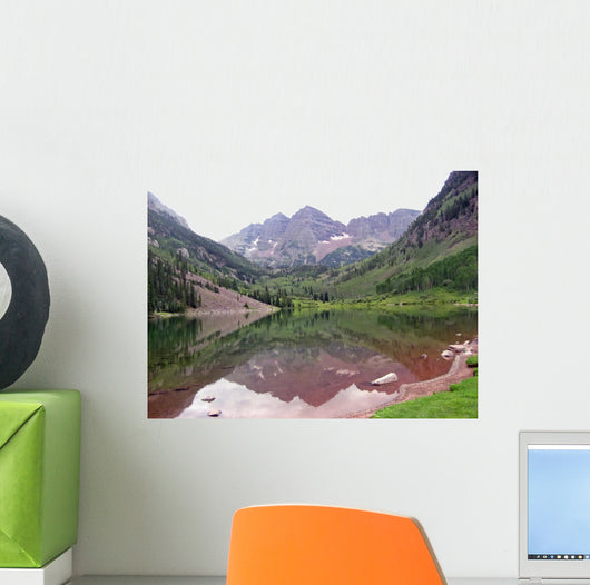 Rocky Mountain Lake 2 Wall Decal