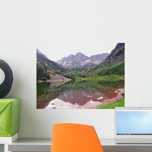 Rocky Mountain Lake 2 Wall Decal
