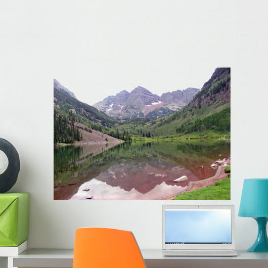 Rocky Mountain Lake 2 Wall Decal