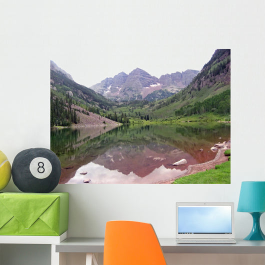Rocky Mountain Lake 2 Wall Decal