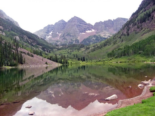 Rocky Mountain Lake 2 Wall Decal