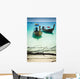 Longtail Boats Beautiful Beach Wall Decal