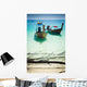 Longtail Boats Beautiful Beach Wall Decal