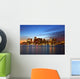 Massachusetts USA Boston Skyline Wall Decal