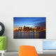 Massachusetts USA Boston Skyline Wall Decal