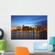 Massachusetts USA Boston Skyline Wall Decal