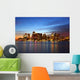 Massachusetts USA Boston Skyline Wall Decal