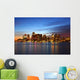 Massachusetts USA Boston Skyline Wall Decal