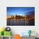 Massachusetts USA Boston Skyline Wall Decal