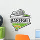 Baseball Diamond Wall Decal