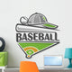 Baseball Diamond Wall Decal