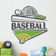 Baseball Diamond Wall Decal