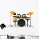 wooden drums Wall Decal
