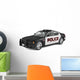 Sporty Police Car Wall Decal