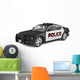 Sporty Police Car Wall Decal
