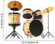 wooden drums Wall Decal