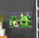 Healthy Green Vegetable Smoothie Wall Decal