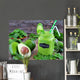 Healthy Green Vegetable Smoothie Wall Decal