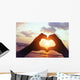 Love Beach Wall Decal