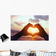 Love Beach Wall Decal