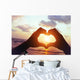 Love Beach Wall Decal