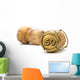 Champagnerkorken Jubilaum 50 Jahre Wall Decal