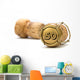Champagnerkorken Jubilaum 50 Jahre Wall Decal