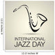 International Jazz Day Vector Wall Decal
