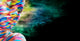 Portrait of the bright beautiful girl with art colorful make-up Wall Mural