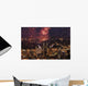 Portland Oregon USA Fireworks Wall Decal