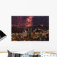 Portland Oregon USA Fireworks Wall Decal