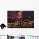 Portland Oregon USA Fireworks Wall Decal