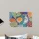 Colorful Mosaic Bird Decoration Wall Decal