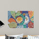 Colorful Mosaic Bird Decoration Wall Decal