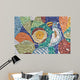Colorful Mosaic Bird Decoration Wall Decal
