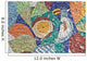 Colorful Mosaic Bird Decoration Wall Decal