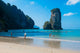 Amazing view of huge rock - Giant Nail, Thailand Wall Mural