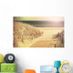 Retro Toned Photo Beach Wall Decal