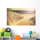 Retro Toned Photo Beach Wall Decal