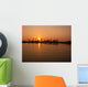 Sunset Backwaters Wall Decal