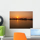 Sunset Backwaters Wall Decal