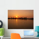 Sunset Backwaters Wall Decal