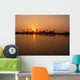 Sunset Backwaters Wall Decal