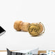 Champagnerkorken Jubilaum 70 Jahre Wall Decal