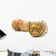 Champagnerkorken Jubilaum 70 Jahre Wall Decal