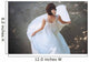 Beautiful Bride Standing Back Wall Decal