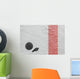 Referee Whistle and Hockey Wall Decal