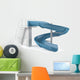 Aquapark Slide Tube Wall Decal